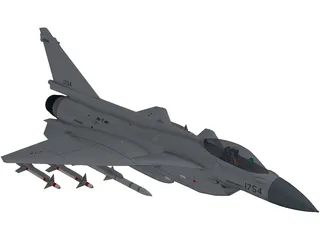 J-10C 3D Model preview