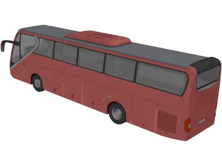 Volvo Bus 3D Model preview