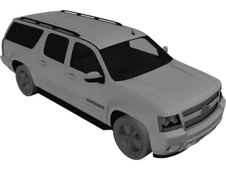 Chevrolet Suburban 3D Model preview