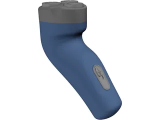 Electric Shaver 3D Model preview