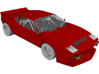 DeTomaso Pantera (1973) 3D Model preview