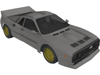 Lancia Rally 037 3D Model preview