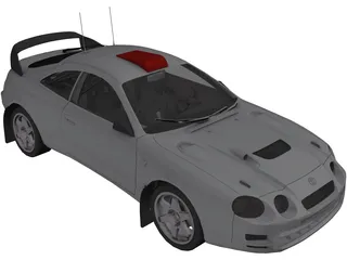 Toyota Celica GT Four (1995) 3D Model preview