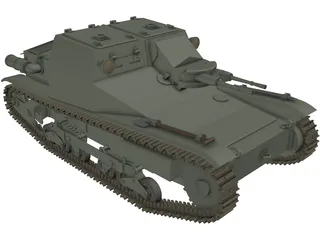 CV 35 3D Model preview