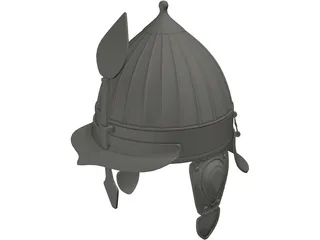 Otoman Helmet 3D Model preview