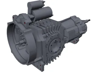 Mendeola 2D Transmission 3D Model preview