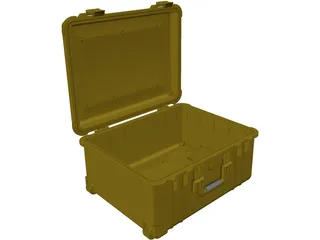 Pelican Case Model 1610 3D Model preview