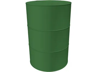 Barrel 3D Model preview