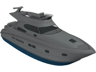 Sealine 3D Model preview