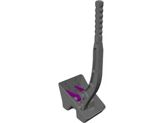 Rally Hand Brake System for AP Pumps 3D Model preview