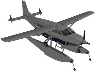 Cessna Caravan 3D Model preview