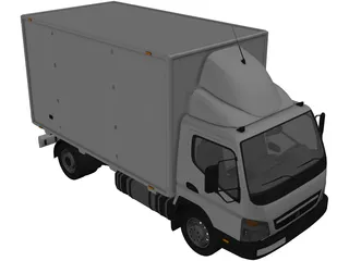 Mitsubishi Fuso 3D Model preview