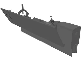 Convention Lathe 3D Model preview