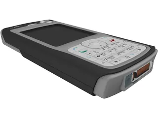 Nokia N70 3D Model preview