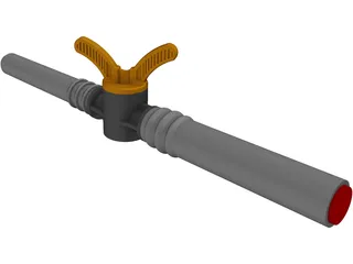 Subsoiler 3D Model preview