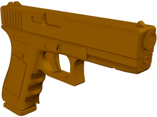 Glock 22 3D Model preview