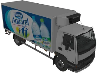 DAF Fridge 3D Model preview
