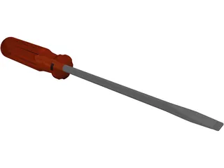 Screwdriver 3D Model preview