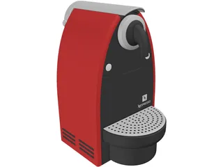 Nespresso Essenza C100 Coffee Machine 3D Model preview