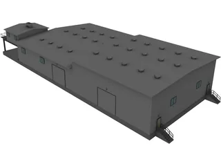 Oil Factory 3D Model preview
