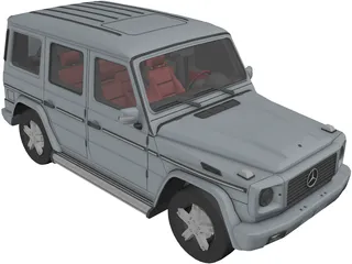 Mercedes-Benz G-class 3D Model preview