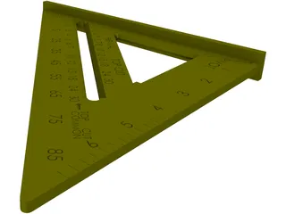 Swanson Speedlite Square 3D Model preview