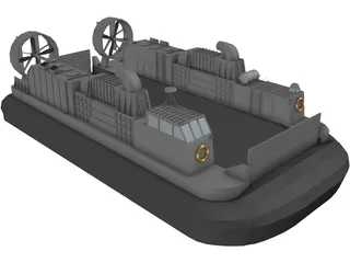 Landing Craft Air Cushion (LCAC) 3D Model preview