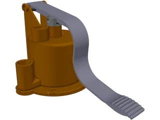 Hydro Pump 3D Model preview
