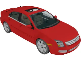 Ford Fusion 3D Model preview