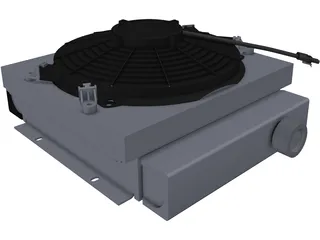 Intercooler DCS-16-12 3D Model preview
