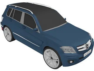 Mercedes-Benz GLK-Class 3D Model preview