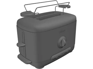 Philips Toaster 3D Model preview