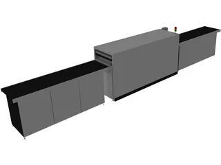 Solarpanel Laminator 3D Model preview
