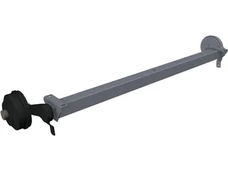 Axle 3D Model preview