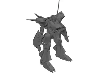 MS-18E Kampher 3D Model preview