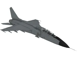 JH-7A 3D Model preview