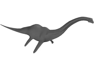 Nessie Dinosaur 3D Model preview