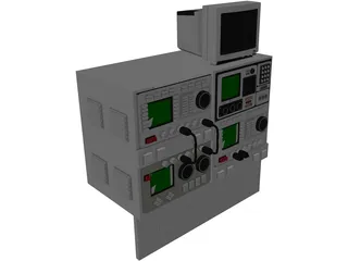 Electronics Equipment 3D Model preview