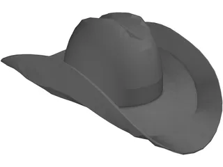 Cowboy Hat 3D Model preview
