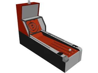 Skeeball 3D Model preview