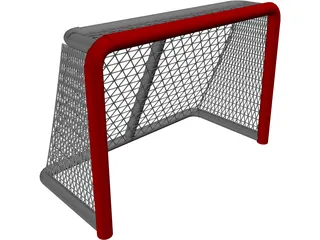 Hockey Goal 3D Model preview