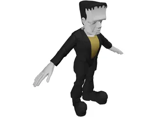 Frankenstein 3D Model preview