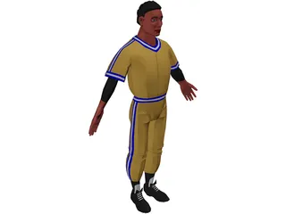 Catcher [+Outfit] 3D Model preview