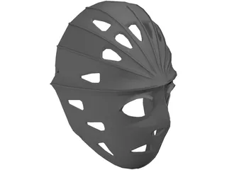 Hockey Mask 3D Model preview