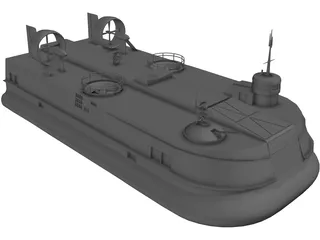 Hovercraft 3D Model preview