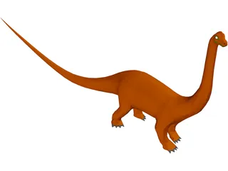 Brachiosaurus 3D Model preview