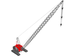 Crane 3D Model preview