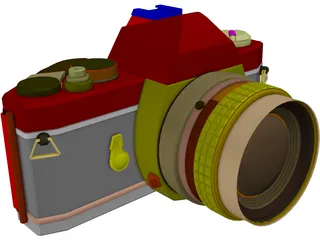 Camera (35mm) 3D Model preview