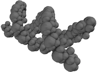 DNA Strand 3D Model preview