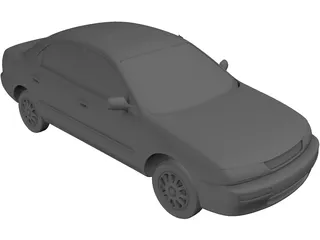 Mazda Protege (1995) 3D Model preview